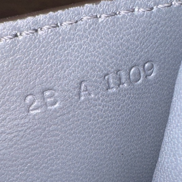 Givenchy Mini Phone Crossbody Bag Gray Croc Embossed Calfskin Gold Chain / Charm - Picture 13 of 15